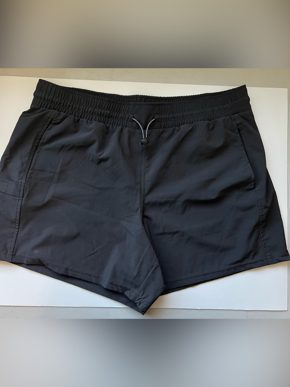 Avalanche Men's Black Athletic Pull-On Shorts